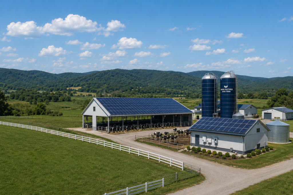 Streuspannung Photovoltaik Stall | KW Baustoffe GmbH