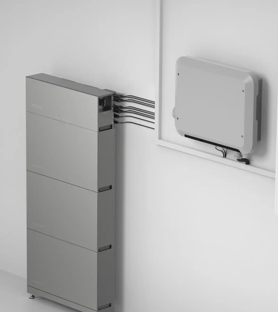 EcoFlow PowerOcean DC Fit Nachruestspeicher mit Wechselrichtereinheit (Geraeteansicht)