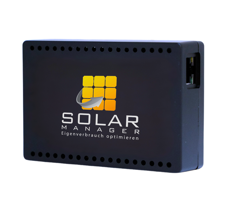Solar Manager Flux Energiemanagement-Gateway in Frontansicht