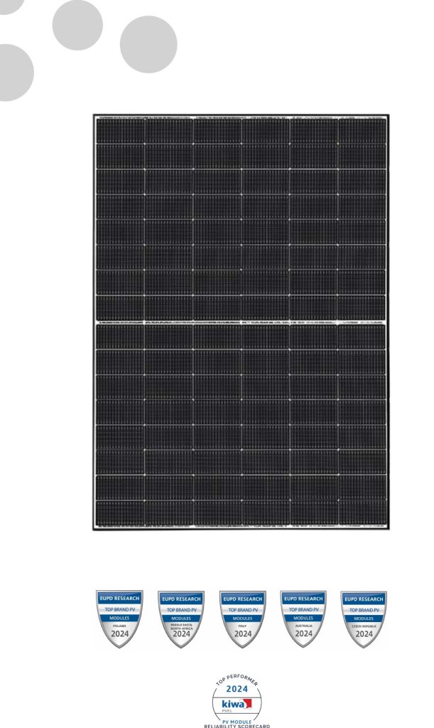 Suntech Ultra T STP455S-H48/Nkh+ 455W Glas-Glas-Solarmodul mit schwarzem Rahmen